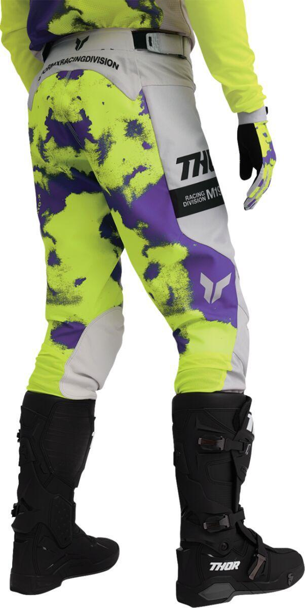 Thor Launchmode Bleach Pants - Grey/Acid