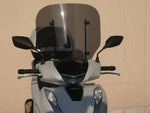 Bullster Windscreen For Honda SH 125 I 37.5 cm (14-3 4") - Grey Smoke