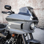 Klock Werks Flare Windshield For Harley Davidson FXLRST 1923 2022-2026 15 cm (6") - Dark Smoke