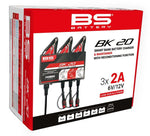 BS Battery Smart Bank Battery Charger & Maintainer With Reconditioning Function