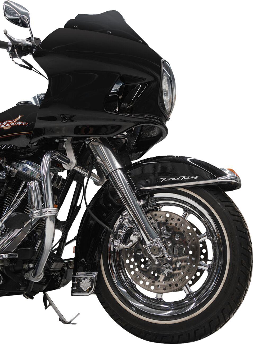 Klock Werks FXRP-Style Fairing Kit For Harley Davidson FLHRCI 1450 EFI 2000-2001 - Black/Powder-Primed/White
