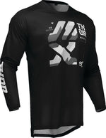 Thor Launchmode Brave Jersey - Black Camo Grey White