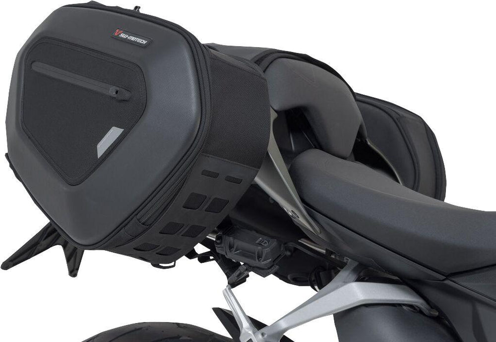 SW Motech PRO Blaze Saddlebag Set For Ducati Streetfighter V2 955 2022-2024 - Black
