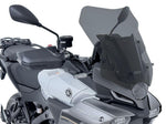 WRS Windscreen Intermedio Tracer 9 GT/GT+ For Yamaha MT-09 TR DXCS 2025 42.5 cm (16-3/4") - Dark Smoke