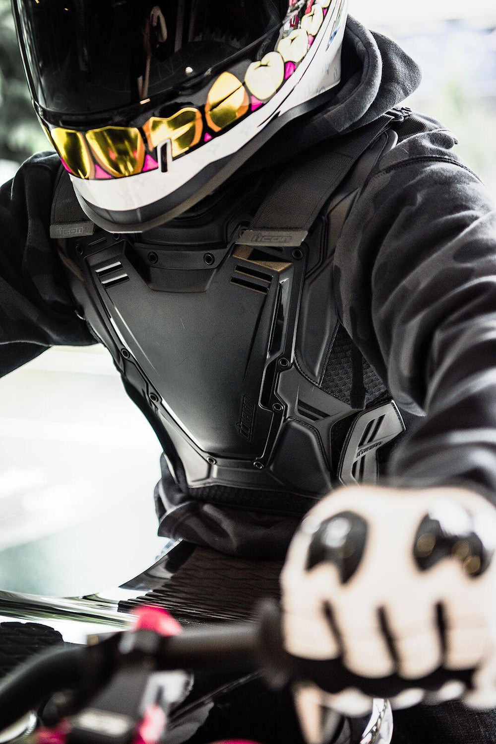 Icon Field Armor 3 Vest - Black/Stealth