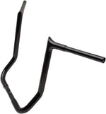 Fat Baggers Inc. 1-1 4" EZ Install Pointed Top Handlebar For Harley Davidson FLH 1868 2021 40.5 cm (16") - Black