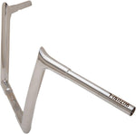 Fat Baggers Inc. 1-1 4" EZ Install Pointed Top Handlebar For Harley Davidson FLD 1690 2012-2013 25.5 cm (10") - Chrome