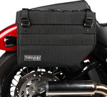Thrashin Supply Co Expedition Saddlebags For Harley Davidson FLD 1690 2012-2013 - Black