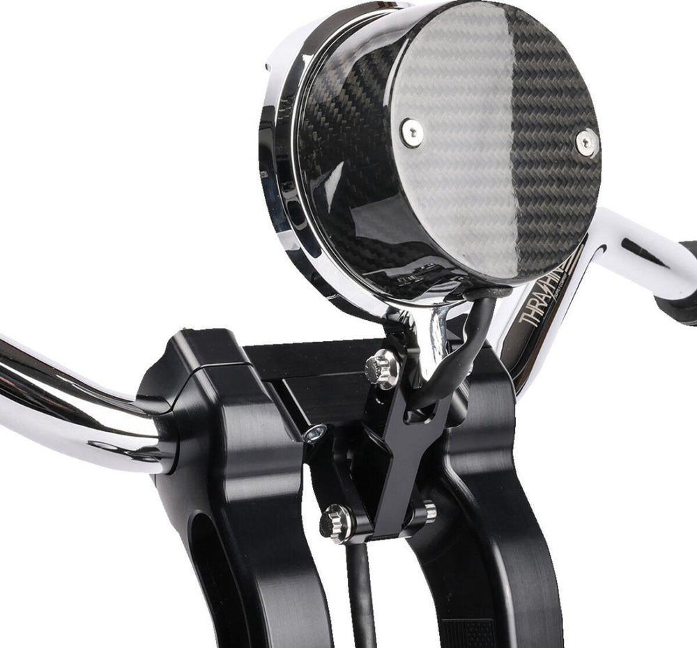 Thrashin Supply Co Gauge Relocation Kit For Harley Davidson FXLRS 1923 2022-2024 - Chrome