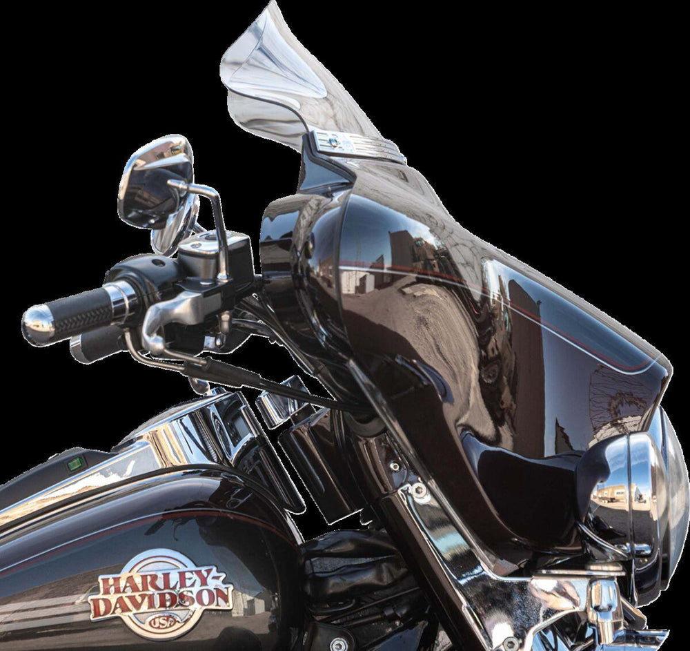 Klock Werks Flare Windshield For Harley Davidson FLHR 1340 1996-1998 16.5 cm (6-1/2") - Clear