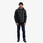 Spada Lambert Rev 2 Leather Motorcycle Jacket - Black