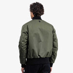 Spada Airforce MA1 Waterproof Motorcycle Bomber Jacket - Olive