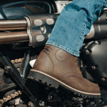 Spada Pilgrim Grande Rev 2 Waterproof Motorcycle Boots - Brown