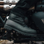 Spada Blackstrike Waterproof Motorcycle Ankle Boots - Black