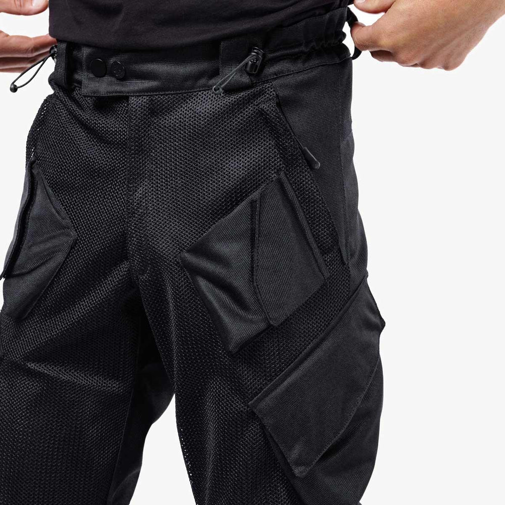Spada Combat Air Motorcycle Trousers - Black