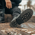 Spada Pilgrim Grande Rev 2 Waterproof Motorcycle Boots - Distressed Black