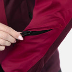 Spada Lula Waterproof Ladies Motorcycle Jacket - Port Red
