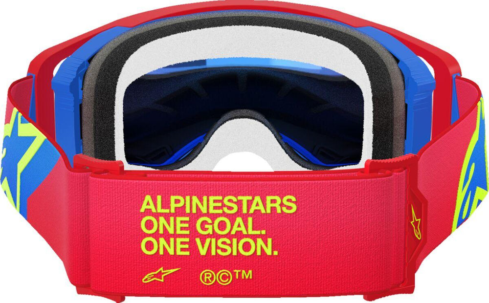 Alpinestars Supertech Corp ABS Vision Goggles - Blue Red