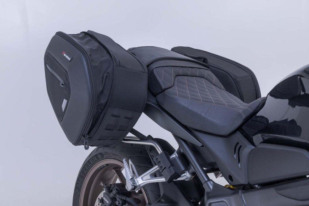 SW Motech Pro Blaze H Saddlebag Set with EDGE protection For Honda CB 650 R 2019-2026 - Black