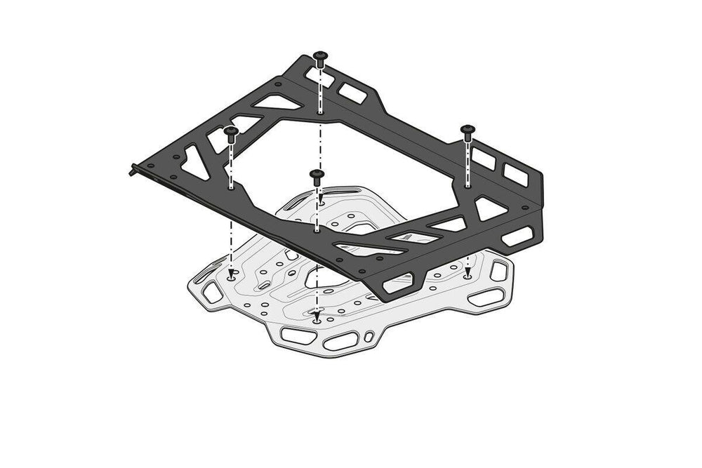 SW Motech Adventure Rack For CF Moto MT-X 800 ABS 2025-2026 - Black