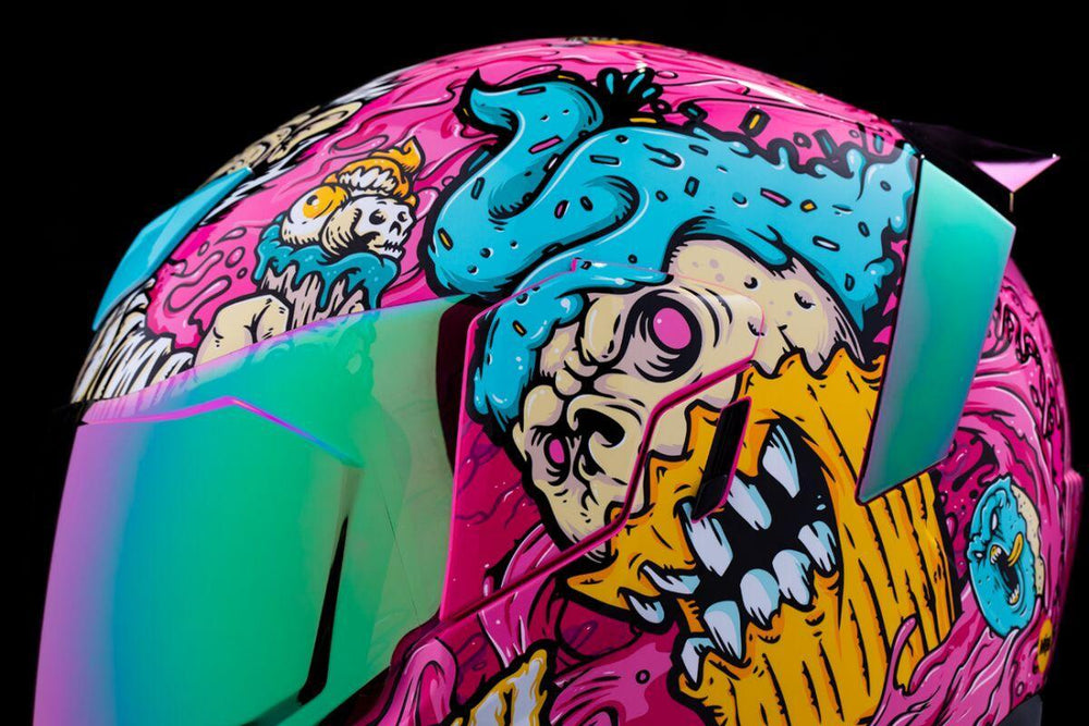 Icon Unisex Airflite Snack Attack MIPS Helmet - Pink