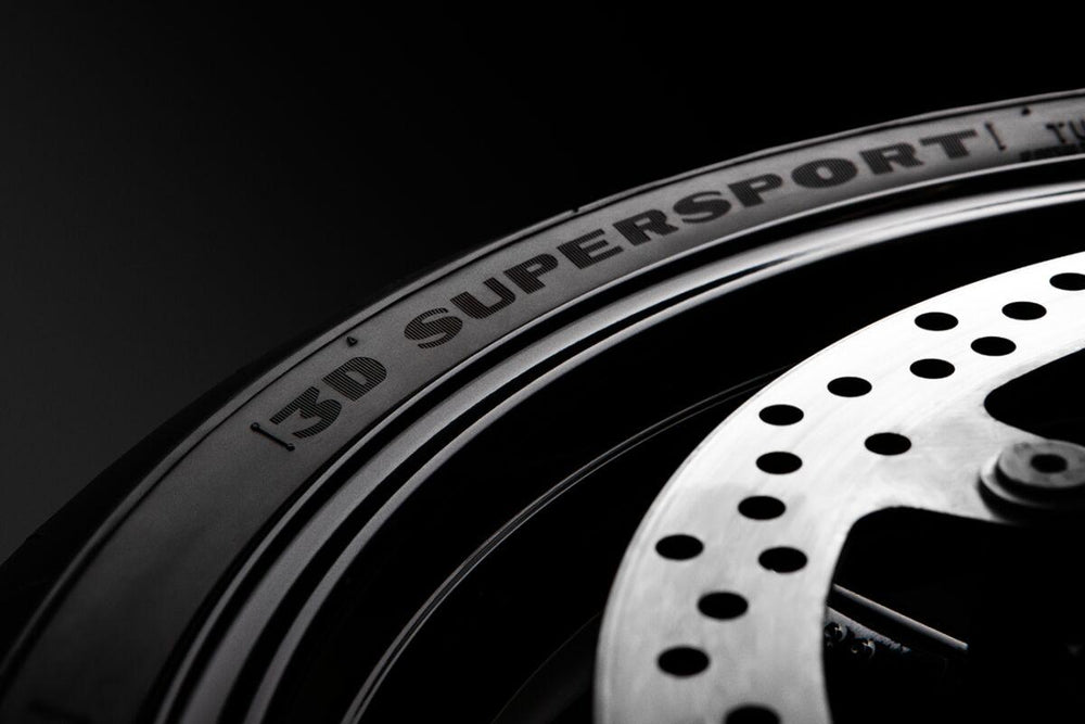 Avon 3D Supersport Rear Tyre Blackwall TL 75W 180 60ZR17"
