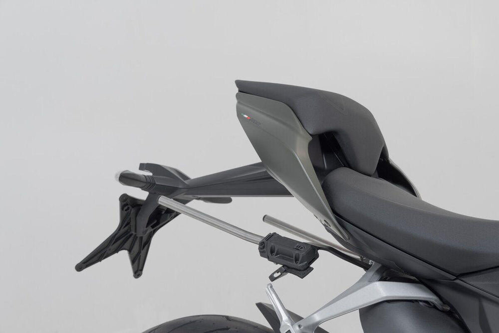 SW Motech Pro Blaze H Saddlebag Set with EDGE protection For Ducati Streetfighter V2 955 ABS 2022-2024 - Black
