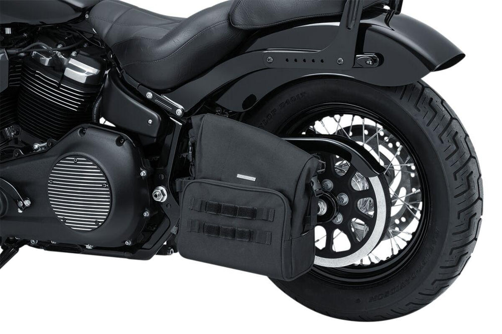 Kuryakyn Hoodrat Universal Swing Arm Bag - Black/16.22L