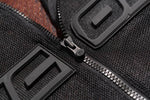 Icon Unisex Mesh AF Leather Jacket - Black