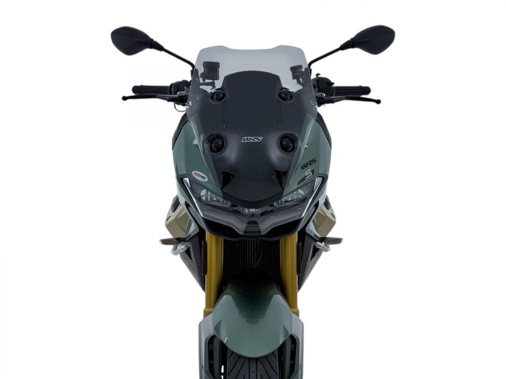 WRS Windscreen For Moto Guzzi V100 1050 Mandello ABS 2022-2024 40.5 cm (16") - Smoke