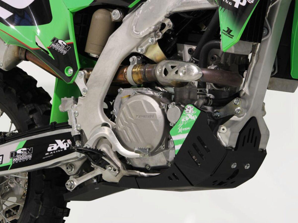AXP Xtreme Skid Plate For Kawasaki KX250 2021-2024 - Black