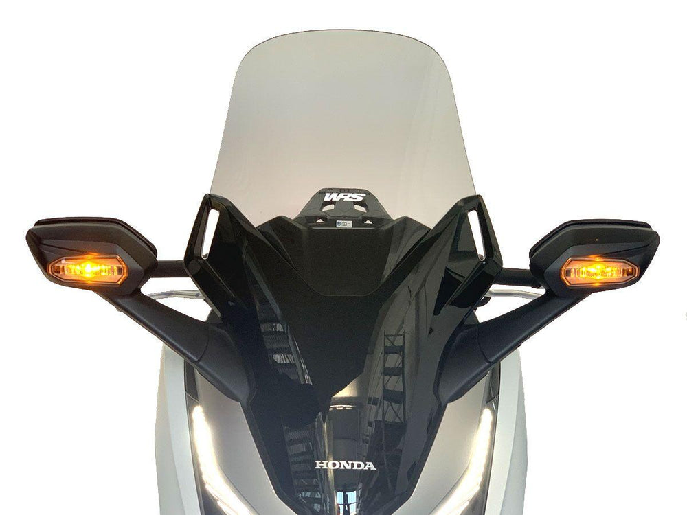 WRS Windscreen for Scooter For Honda NSS 125 ABS 2018-2022 46 cm (18-1/8") - Smoke