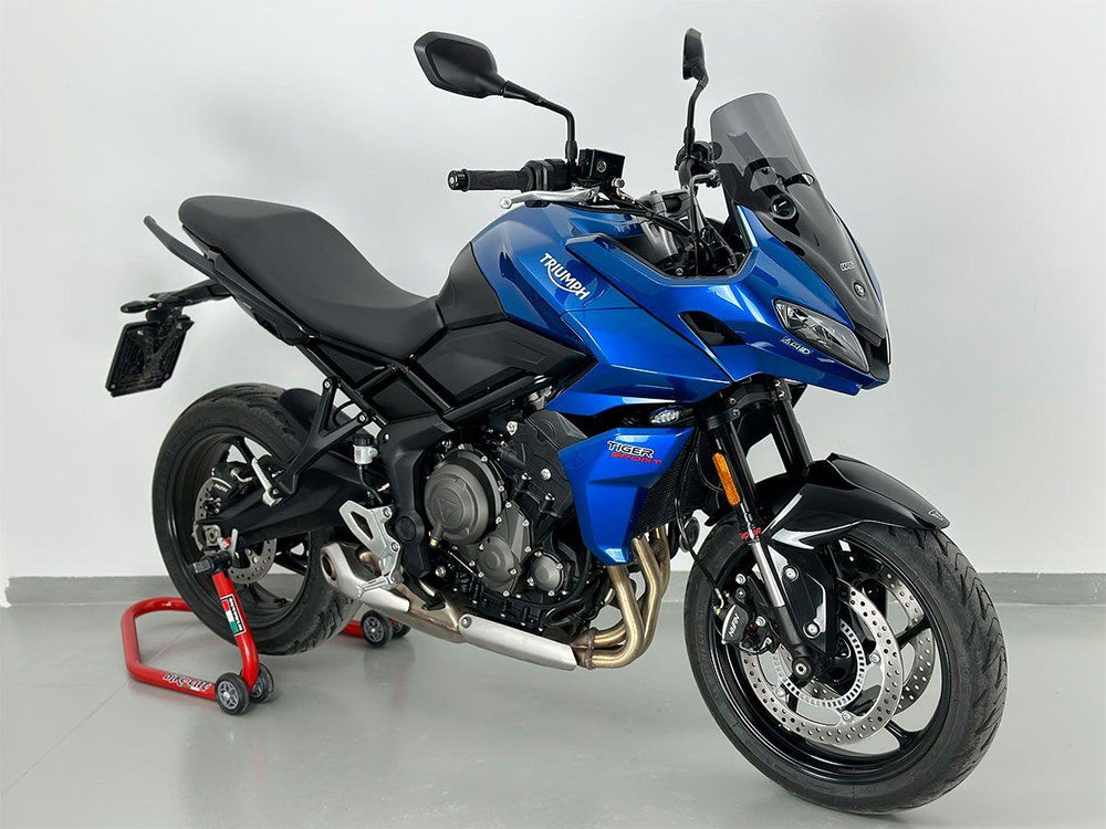 WRS Windscreen For Triumph Tiger Sport 660 ABS 2022-2023 46 cm (18-1/8") - Dark Smoke
