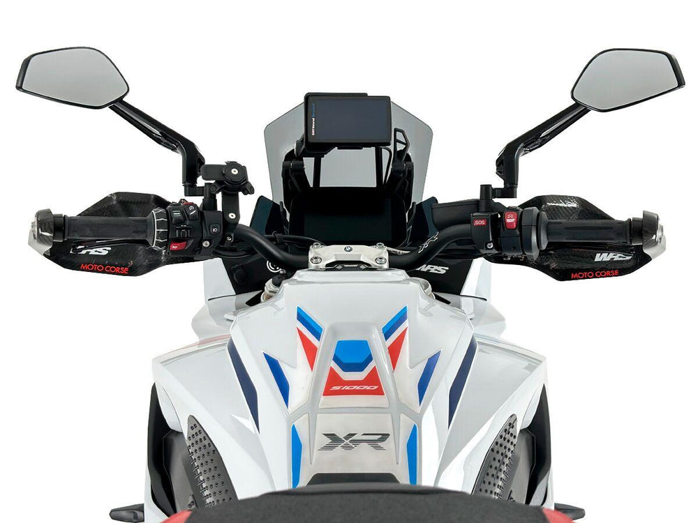 WRS Windscreen For BMW M 1000 XR 2024-2026 33 cm (13") - Dark Smoke