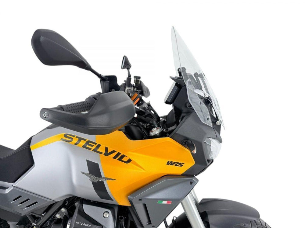 WRS Windscreen Caponord W/ Radar Stelvio For Moto Guzzi STELVIO 1000 ABS 2024-2025 48 cm (18-7/8") - Clear