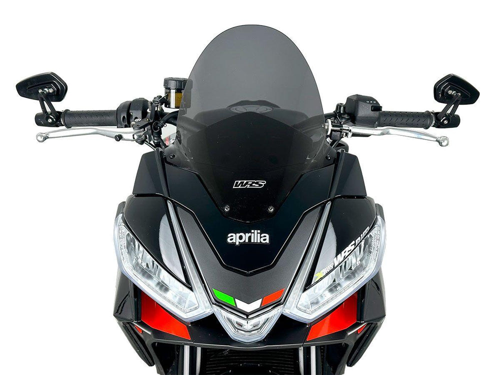 WRS Windscreen For Aprilia Tuono 660 ABS 2021-2024 38.5 cm (15-1/4") - Dark Smoke