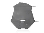WRS Windscreen for Scooter For Honda ADV 350 ABS 2022-2024 50 cm (19-3/4") - Dark Smoke