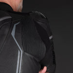 Oxford Nexus 1.0 Leather Men's Suit Stealth Black