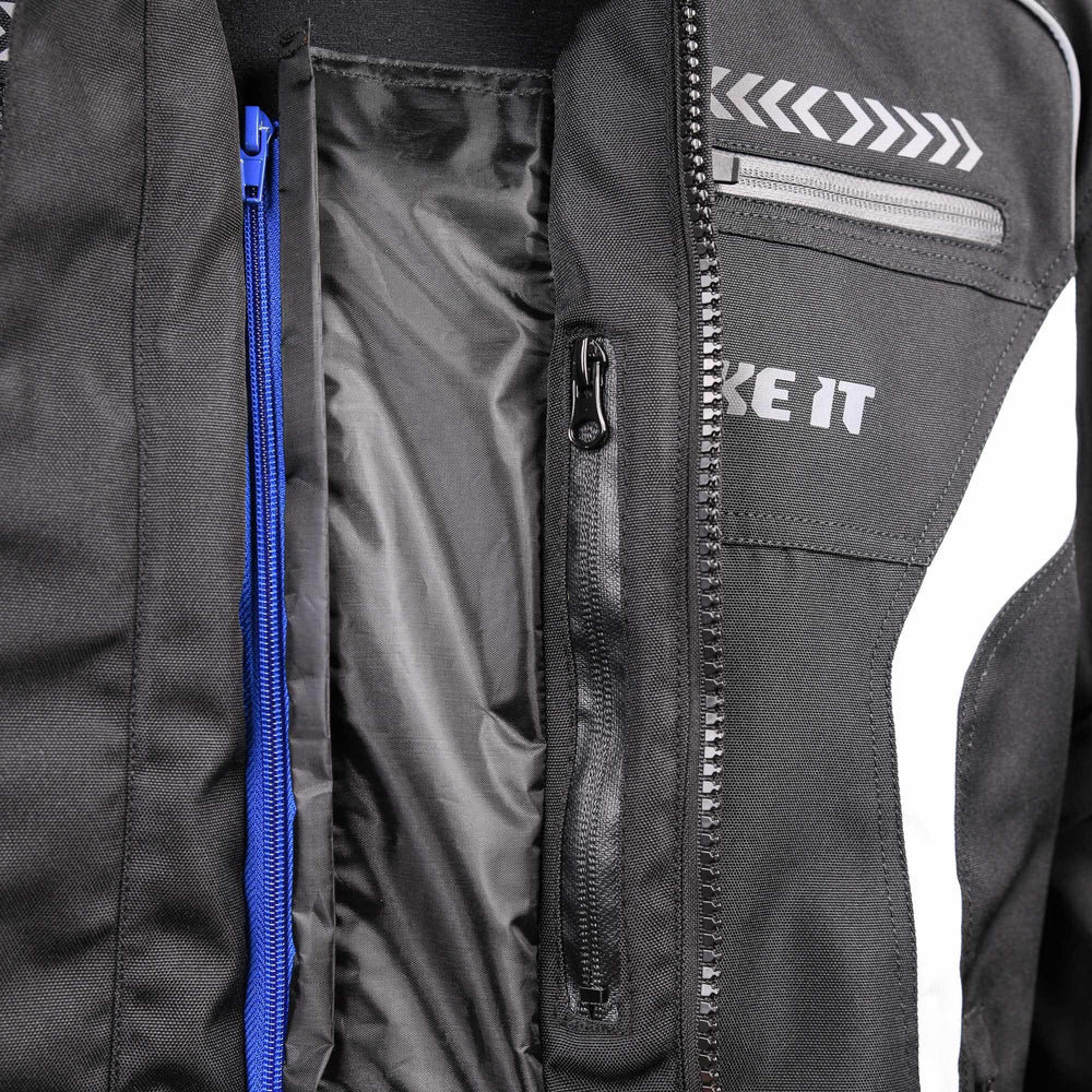 Bike It  Flux Textile Waterproof Sports Motorcycle Jacket