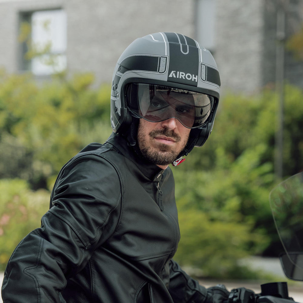 Airoh J110 Helmet - Raster Matt Black