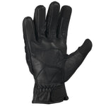 Bike It  AMP Road Leather Motorcycle Gloves Black