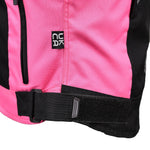 Bike It  Insignia Textile Ladies Waterproof Motorcycle Jacket Pink