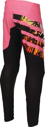 Thor Sportmode SD Pants - Black Orange Pink White