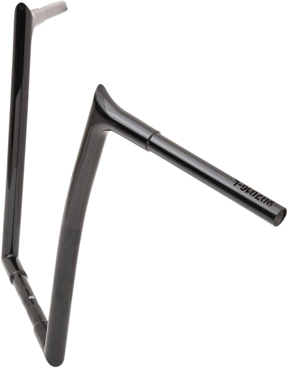 Fat Baggers Inc. 1-1 4" EZ Install Pointed Top Handlebar For Harley Davidson FLD 1690 2012-2013 40.5 cm (16") - Black