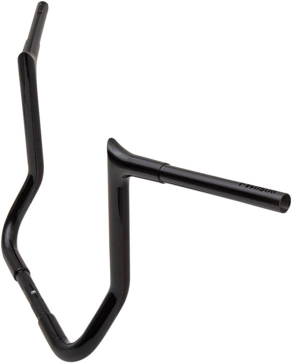 Fat Baggers Inc. 1-1 4" EZ Install Pointed Top Handlebar For Harley Davidson FLH 1868 2021 35.5 cm (14") - Black
