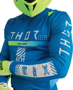 Thor Sportmode Synth Jersey - Blue/White/Yellow