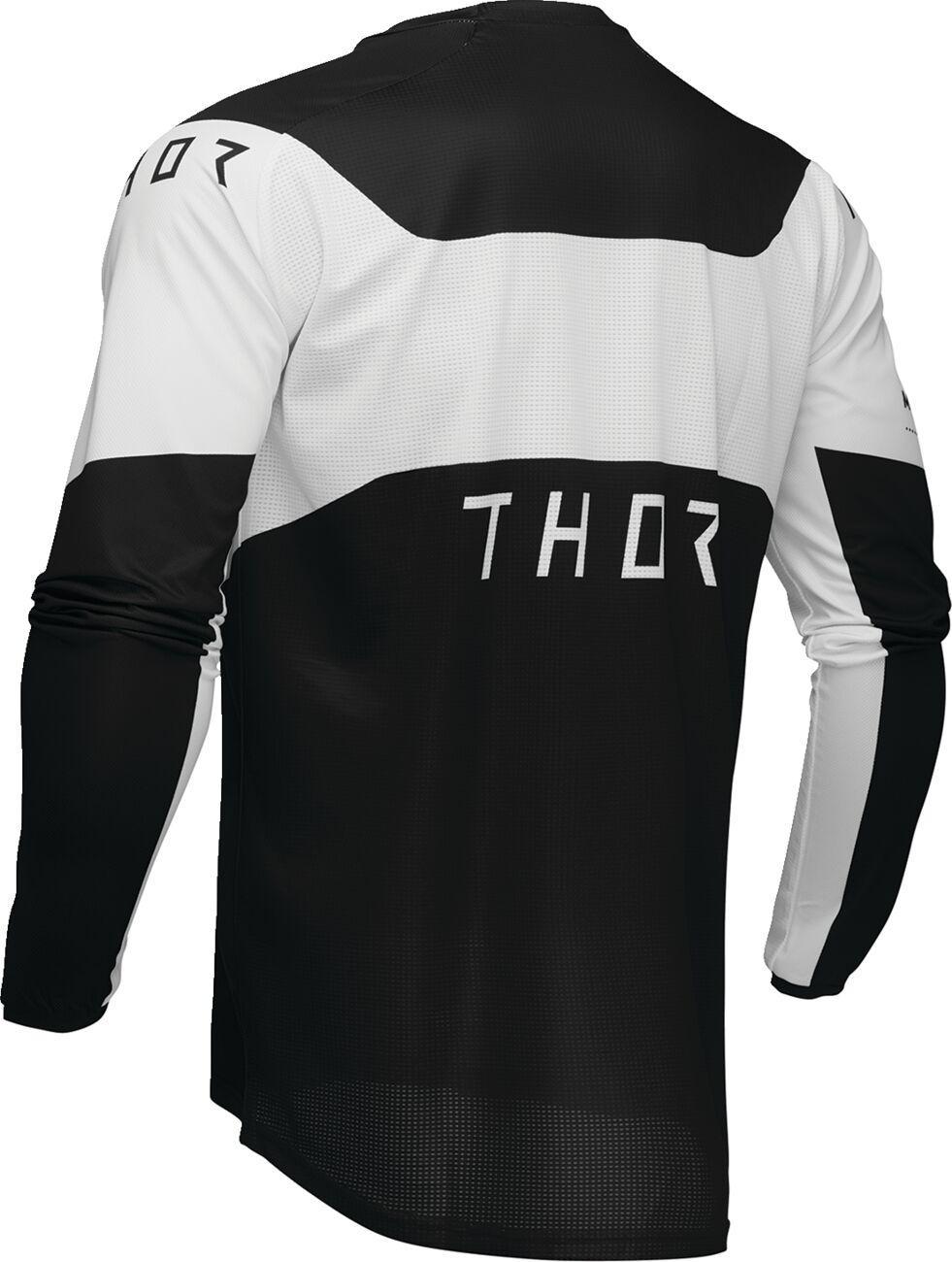 Thor Launchmode Storm Jersey - Black White