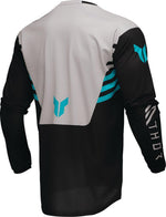 Thor Launchmode Zone Jersey - Black Light Grey Sand Turquoise