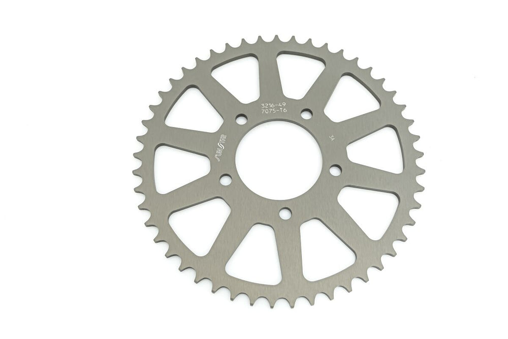 Sunstar Works Triplestar Aluminium Rear Sprocket - Yamaha YZF-R6 600 2006-2014 - 43T