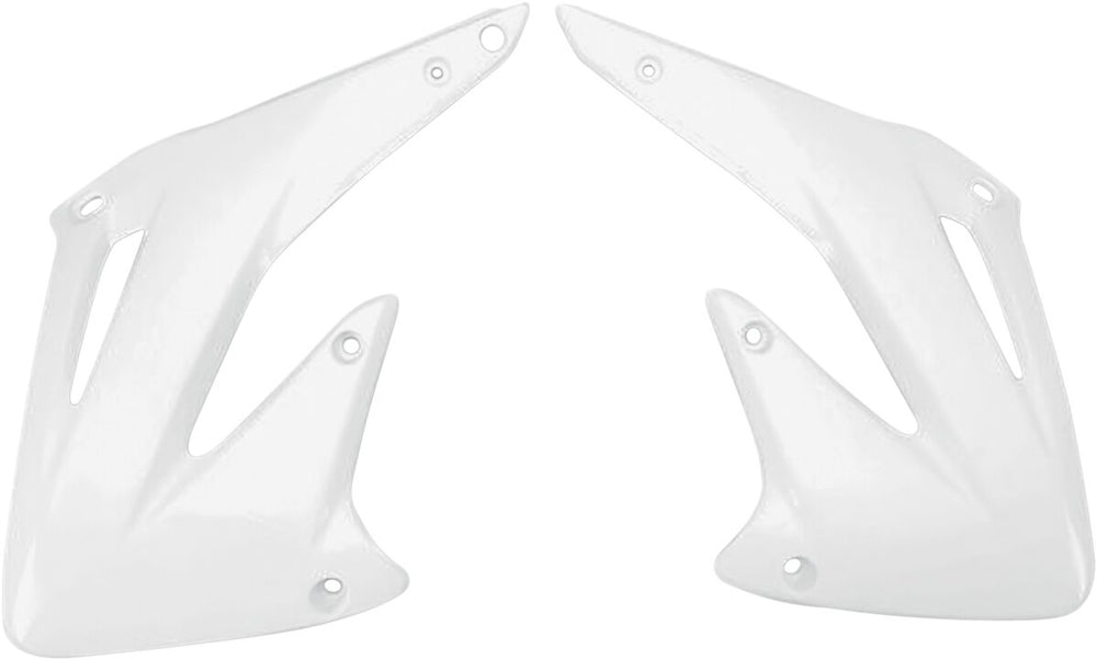 UFO Radiator Scoops - Honda CRF450R 2002-04 - White